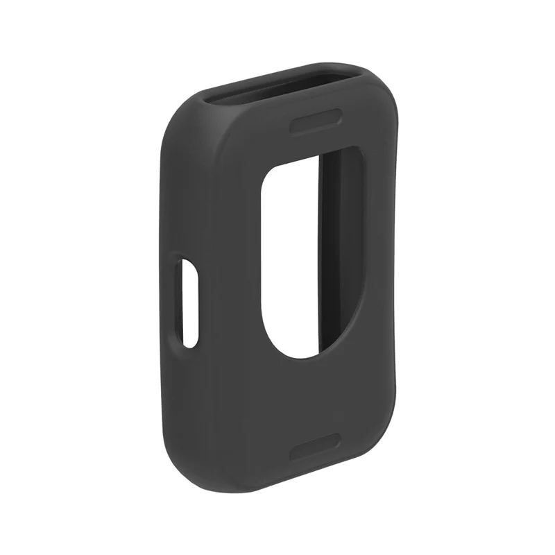 For Huawei Band 11 / 11 NFC Silicone Case Solid Color Shockproof Watch Protective Cover - Black