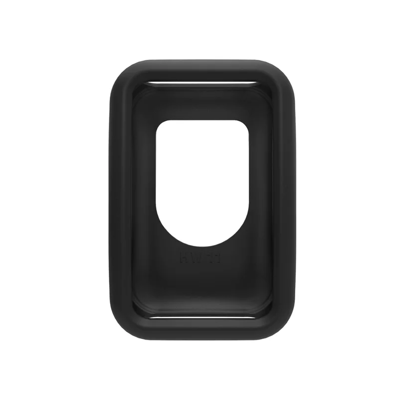 For Huawei Band 11 / 11 NFC Silicone Case Solid Color Shockproof Watch Protective Cover - Black