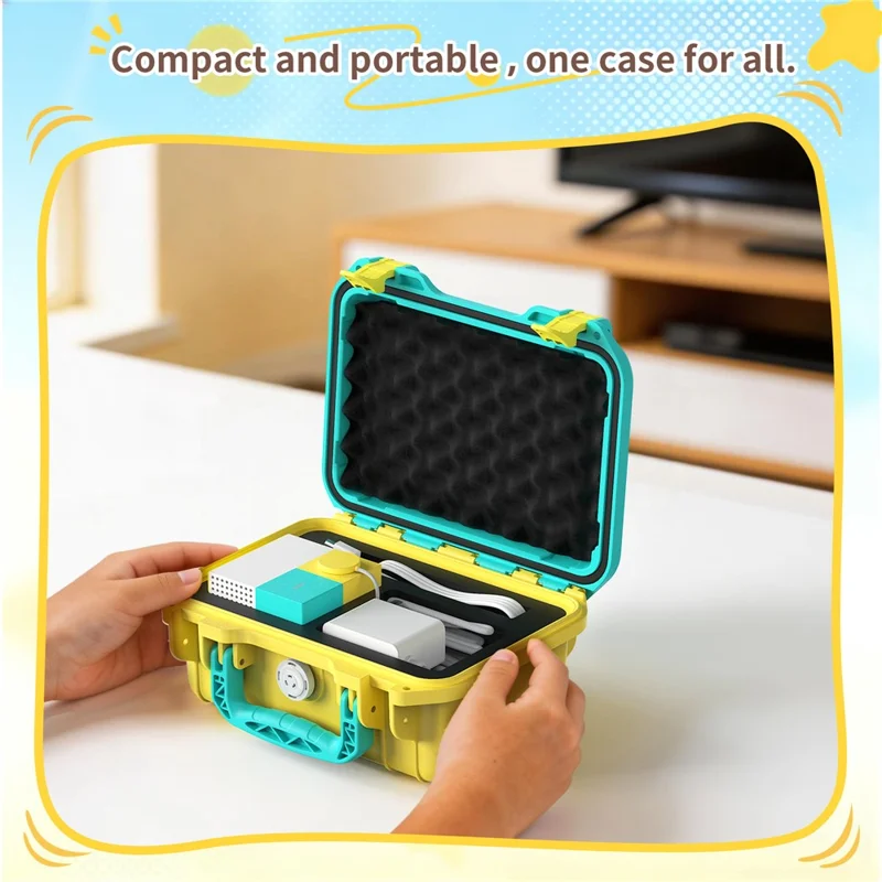 STARTRC GAMES 13060010 Portable Waterproof Case for Nex Playground Console Shockproof Dustproof All-in-One Storage Box