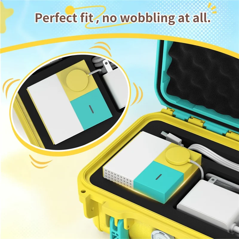 STARTRC GAMES 13060010 Portable Waterproof Case for Nex Playground Console Shockproof Dustproof All-in-One Storage Box