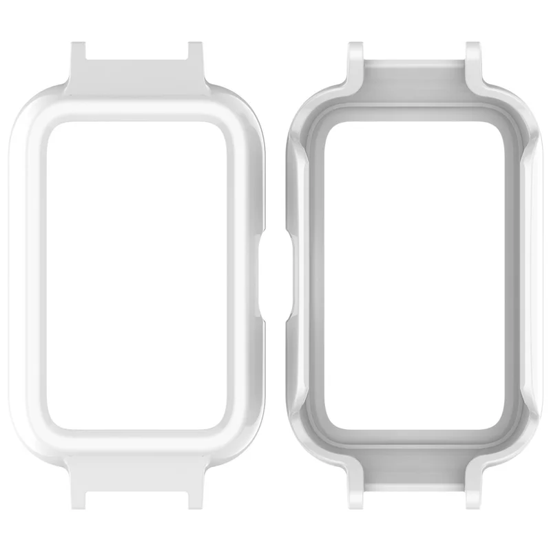 Funda para reloj Huawei Band 11 / 11 NFC, carcasa protectora dura de policarbonato con recortes para botones de 12 mm - Blanco