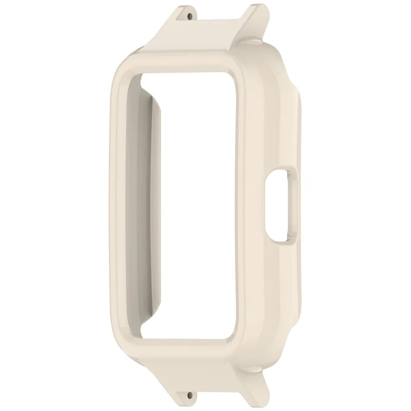 For Huawei Band 11  /  11 NFC Watch Case Hard PC Protective Cover with 12mm Button Cutouts - Antique White