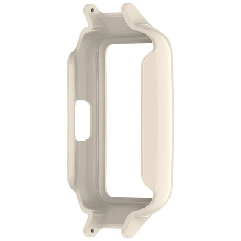 For Huawei Band 11  /  11 NFC Watch Case Hard PC Protective Cover with 12mm Button Cutouts - Antique White