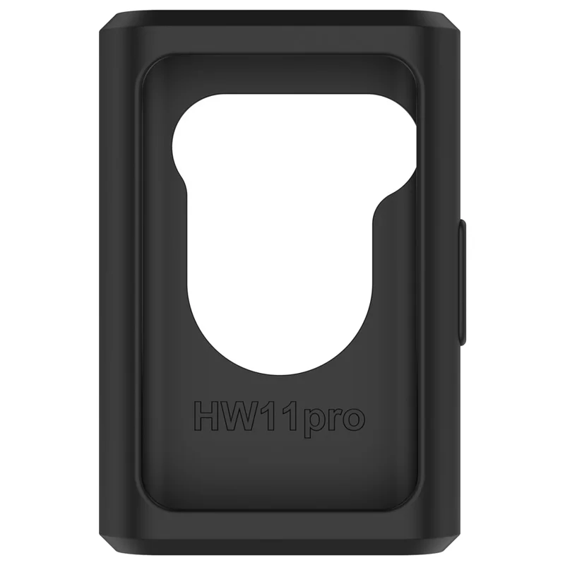 For Huawei Band 11 Pro / 11 Pro NFC Watch Case Soft Silicone Protective Cover - Black