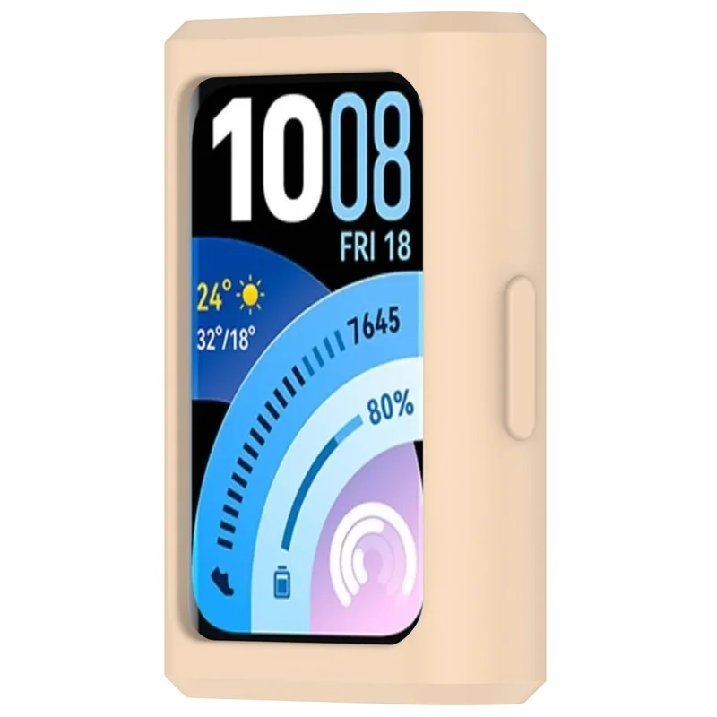 For Huawei Band 11 Pro / 11 Pro NFC Watch Case Soft Silicone Protective Cover - Light Pink