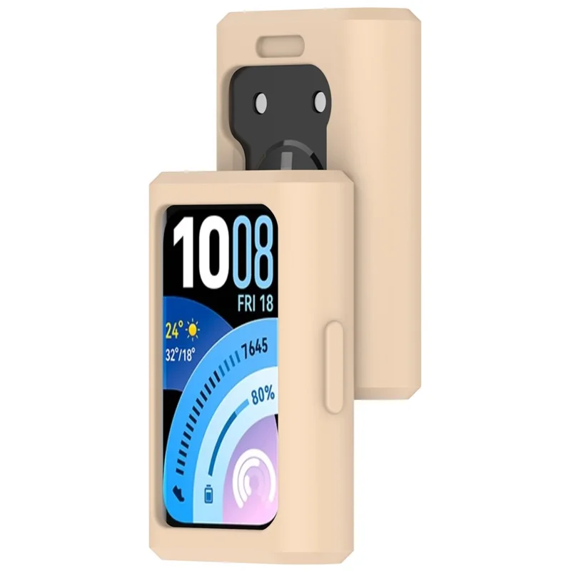 For Huawei Band 11 Pro / 11 Pro NFC Watch Case Soft Silicone Protective Cover - Light Pink