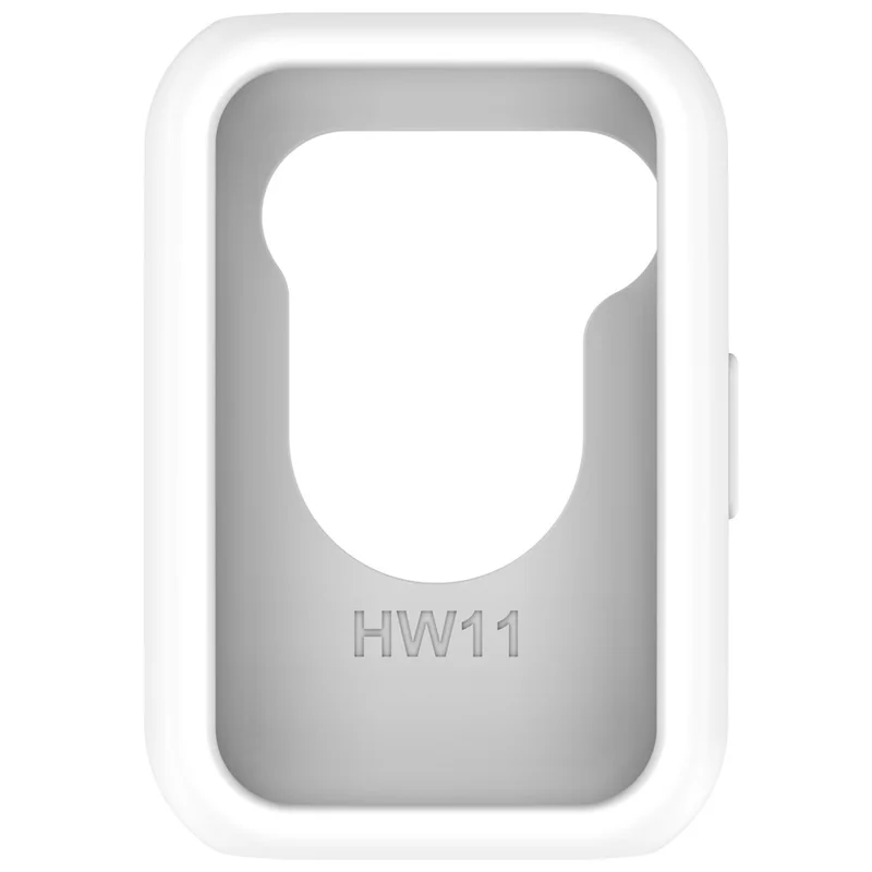 For Huawei Band 11 / 11 NFC Watch Case Soft Silicone Protective Cover - White