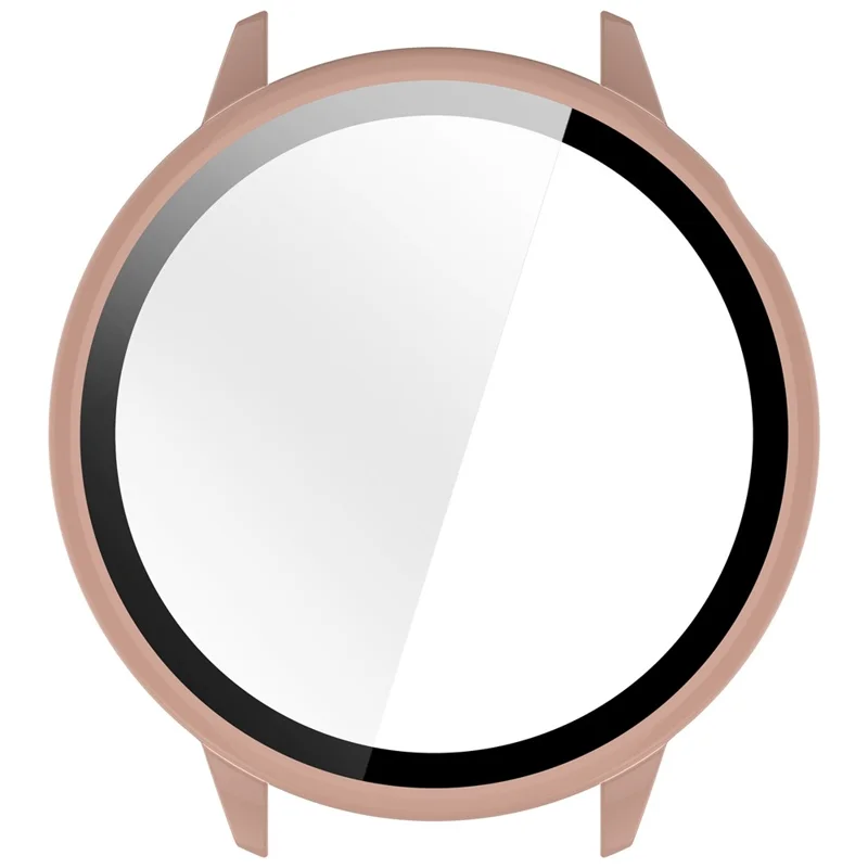 For OnePlus Watch 4 43mm / Watch 3 43mm / Oppo Watch X3 Mini / Watch X2 Mini Hard PC Watch Case with Tempered Glass Screen Film - Pink