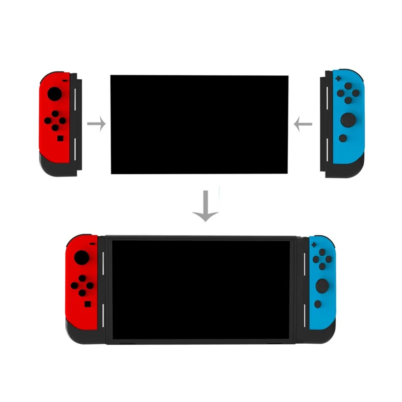 KJH NS2-579 2Pcs Charging Adapter for Nintendo Switch Joy-Con Controller to Switch 2 Console Magnetic Connector Charging Dock - Black