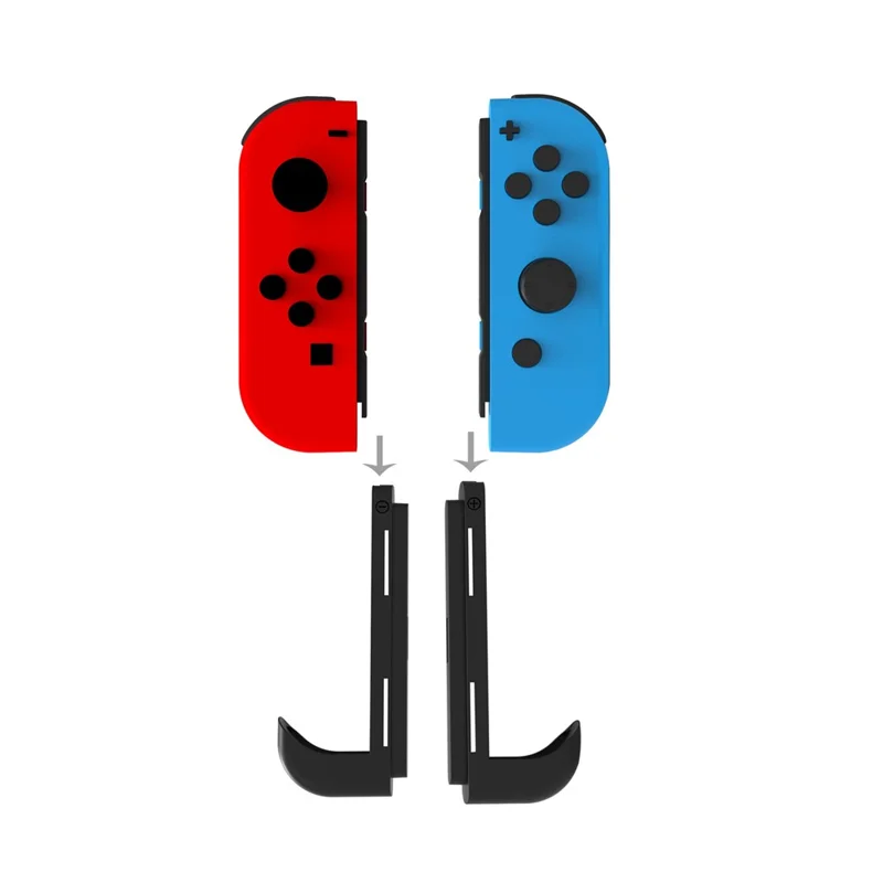 KJH NS2-579 2Pcs Charging Adapter for Nintendo Switch Joy-Con Controller to Switch 2 Console Magnetic Connector Charging Dock - Black