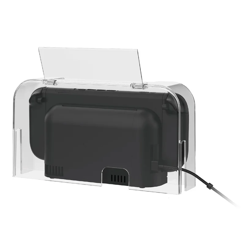 DOBE FOMIS ELECTRONICS TNS-51127 Clear Dust Cover for Nintendo Switch  /  Switch 2  /  Switch OLED Flip-top Protective Case