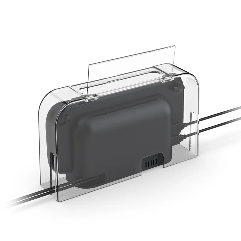 DOBE FOMIS ELECTRONICS TNS-51127 Clear Dust Cover for Nintendo Switch  /  Switch 2  /  Switch OLED Flip-top Protective Case