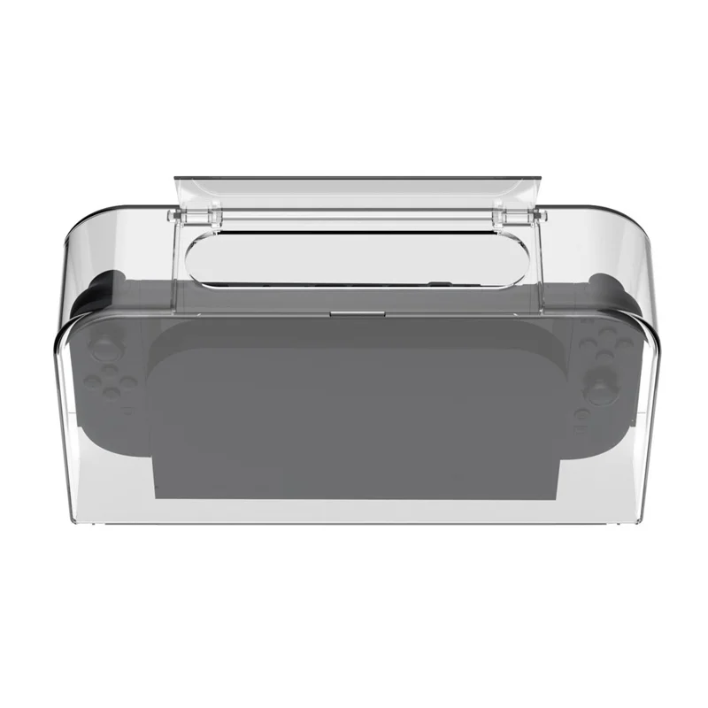 DOBE FOMIS ELECTRONICS TNS-51127 Clear Dust Cover for Nintendo Switch  /  Switch 2  /  Switch OLED Flip-top Protective Case