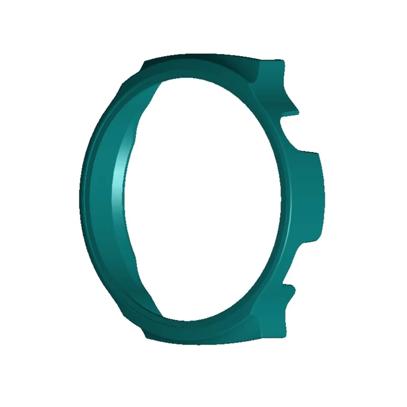 For Aigo V8 PC Watch Case Anti Scratch Hollow Half Coverage Protective Watch Cover - Midnight Green