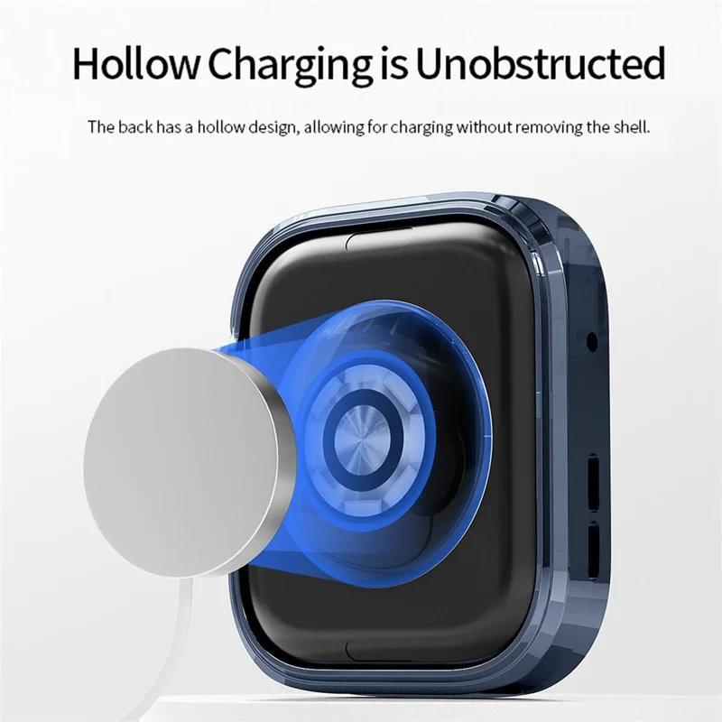 For Huawei Watch Fit 5 Full Coverage TPU Watch Cover Electroplated Protective Case - Midnight Blue