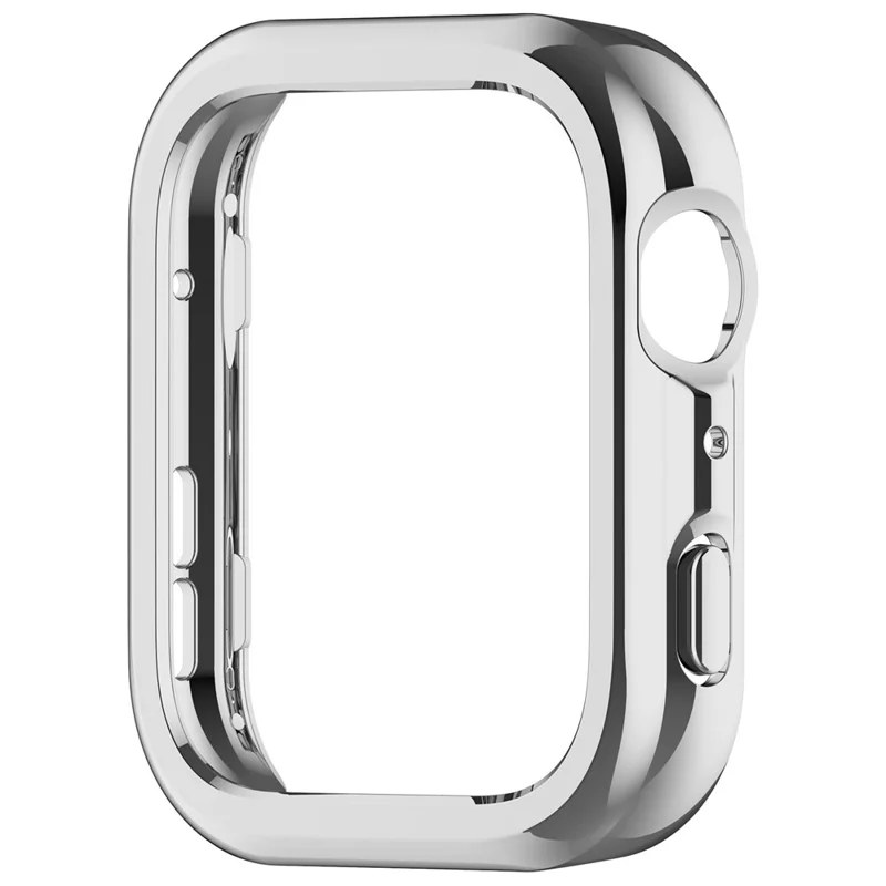 Funda para reloj Huawei Watch Fit 5 de policarbonato - Protección semicubierta hueca - Plata