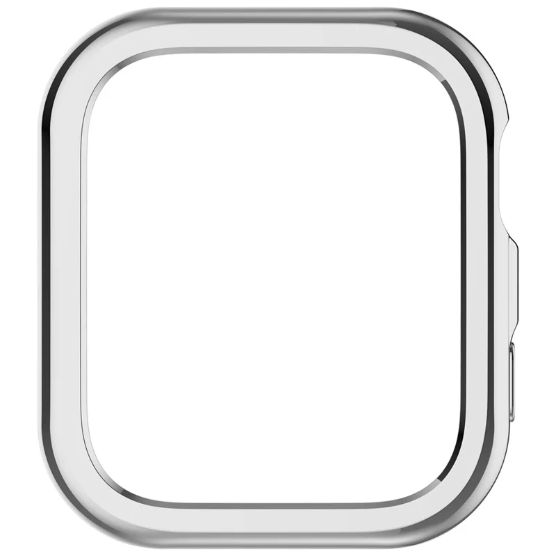Funda para reloj Huawei Watch Fit 5 de policarbonato - Protección semicubierta hueca - Plata