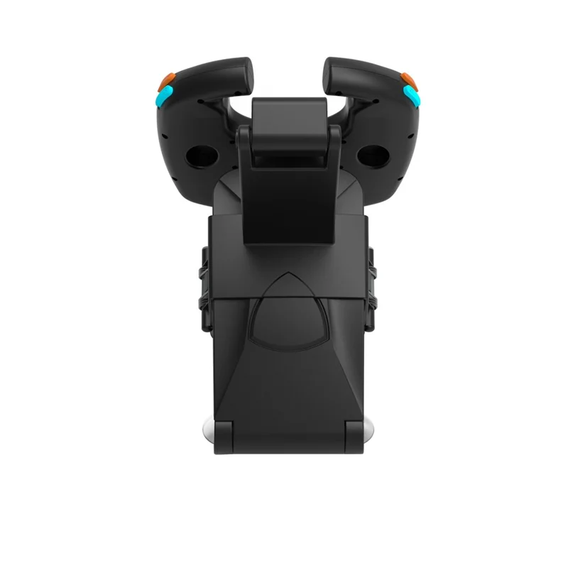 KJH-NS2-035-2 Soporte de Carga con Diseño de Volante de Carreras para Nintendo Switch 2, Soporte para Doble Control Joy-Con con Pantalla LED de Juego - Negro