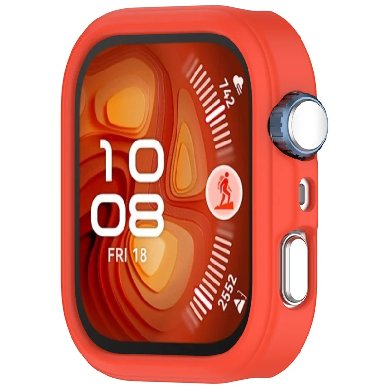 Silikonhülle für Huawei Watch Fit 5 Pro / Fit 4 Pro, hohler Schutzcover für Smartwatch – Orange