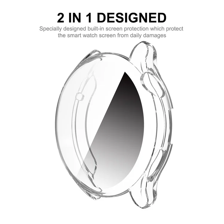 ENKAY HAT PRINCE Transparent TPU Smart Watch Case Shell for Huawei Watch 3 46mm - Transparent