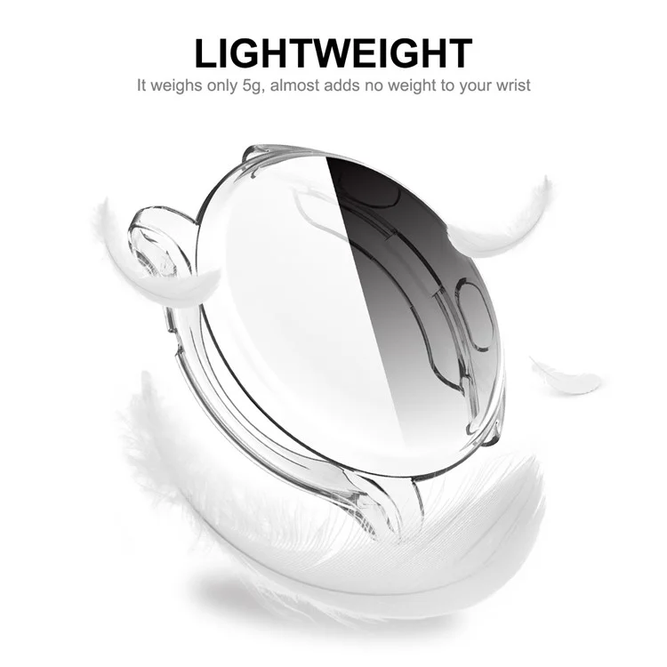 ENKAY HAT PRINCE Transparent TPU Smart Watch Case Shell for Huawei Watch 3 46mm - Transparent