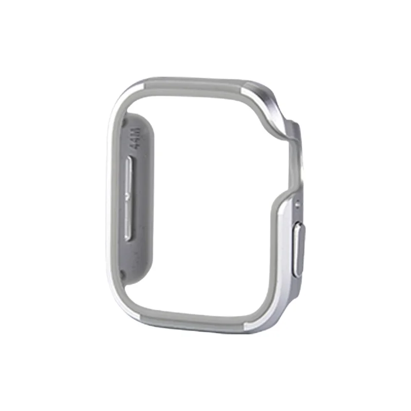COTECI CS7076 Watch Case for Apple Watch Series 6 5 4 SE 44mm Aluminum Alloy + TPU Protective Cover - Silver