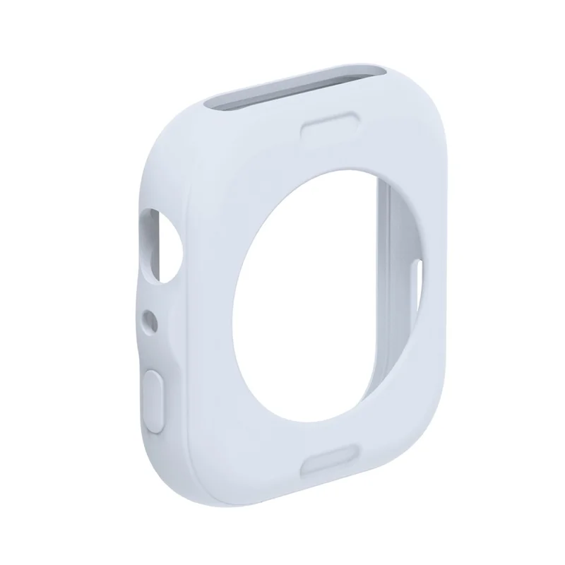 For Huawei Watch Fit 5 Silicone Case Shockproof Protective Hollow Watch Frame Cover - Baby Blue