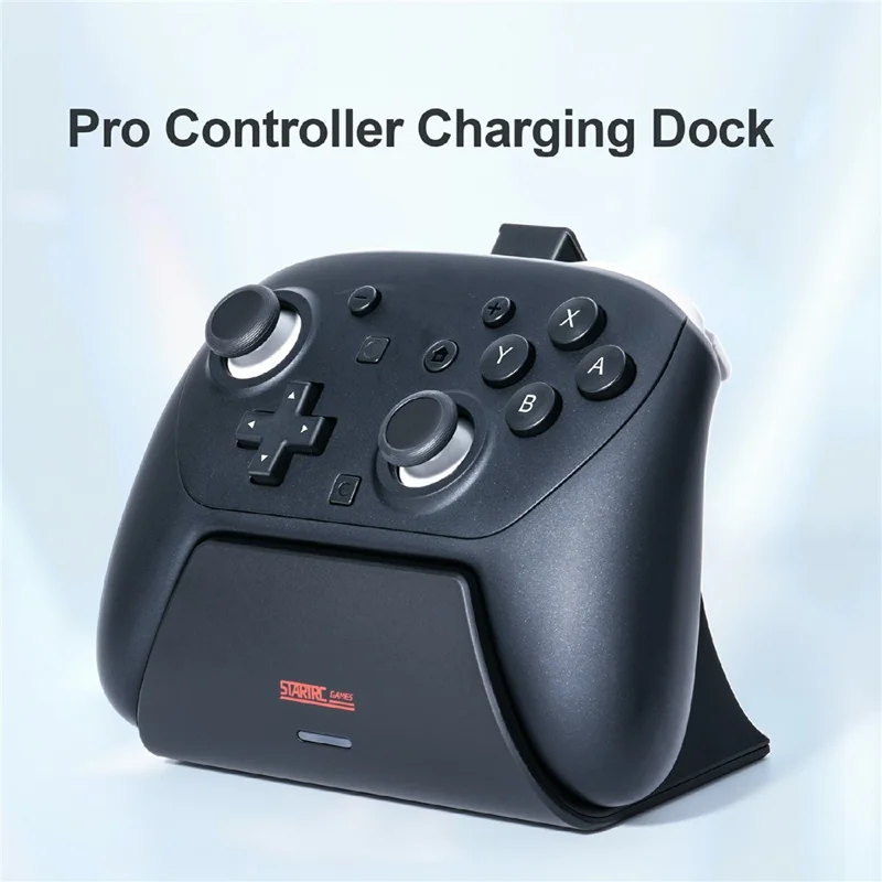 STARTRC GAMES For Nintendo Switch 2 Pro Controller Charging Dock Station with Adapter