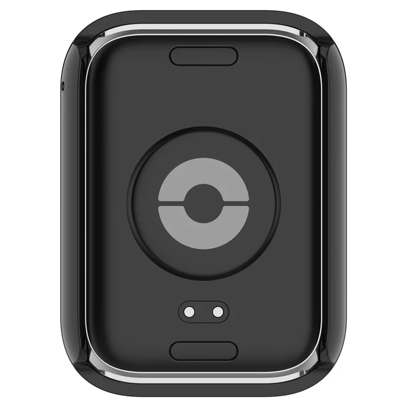 Capa de Proteção para Xiaomi Smart Band 10 Pro (Edição Cerâmica) com Protetor de Ecrã de Vidro Temperado, Capa para Relógio em PC - Preto