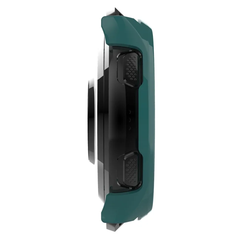 For Huami Amazfit Cheetah 2 Pro Watch Case PC Frame with Glass Screen Film - Black