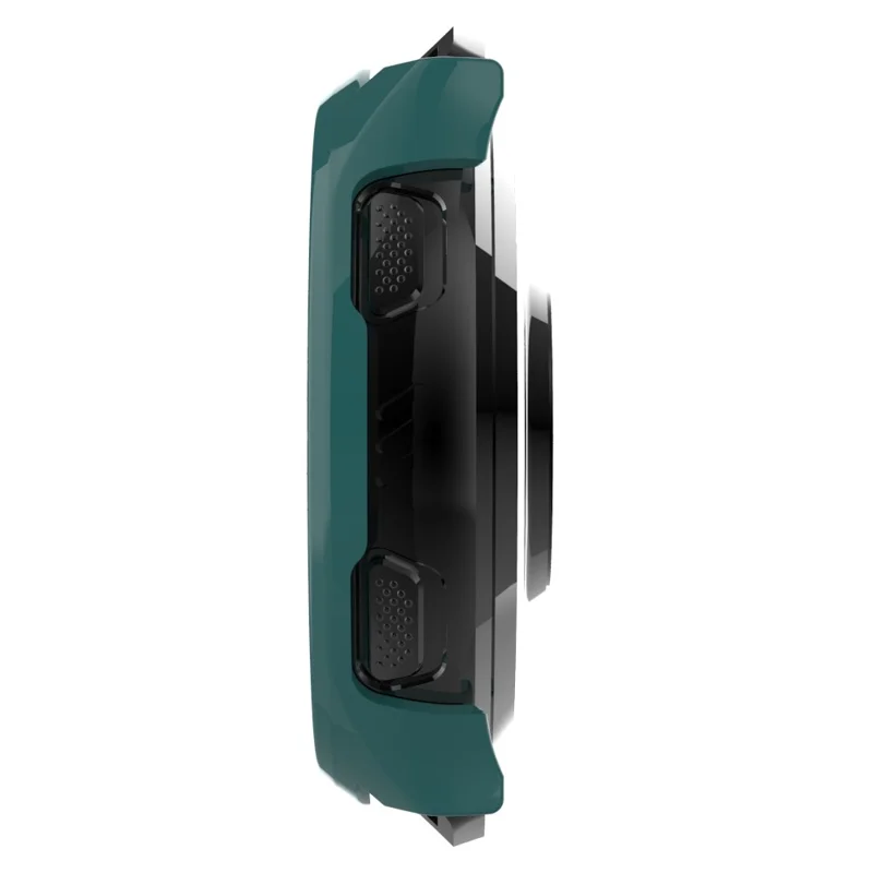 For Huami Amazfit Cheetah 2 Pro Watch Case PC Frame with Glass Screen Film - Black