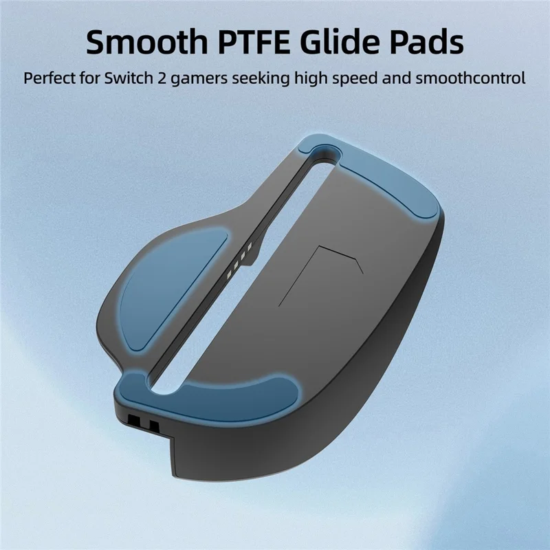 8049 2 Pezzi Supporto Mouse per Controller di Gioco per Nintendo Switch 2 Joy-Con Controller Mini Supporto Convertitore Mouse - Nero