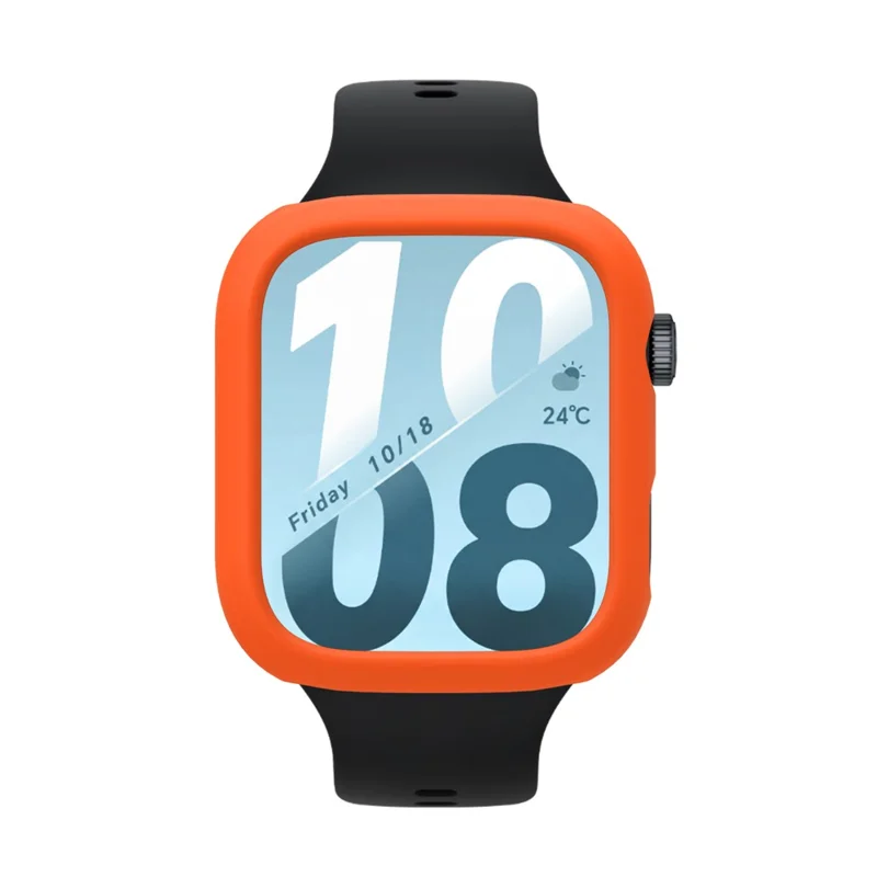 Schutzhülle für Honor Watch X5i Stoßdämpfend Kratzfest Silikon Schutzhülle - Orange