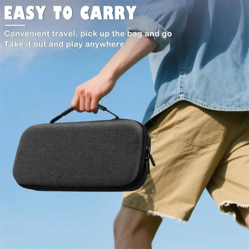 8047 Carrying Case for Asus ROG Xbox Ally X (2025) Portable Gaming Console Shockproof EVA Hard Shell Travel Storage Bag - Black
