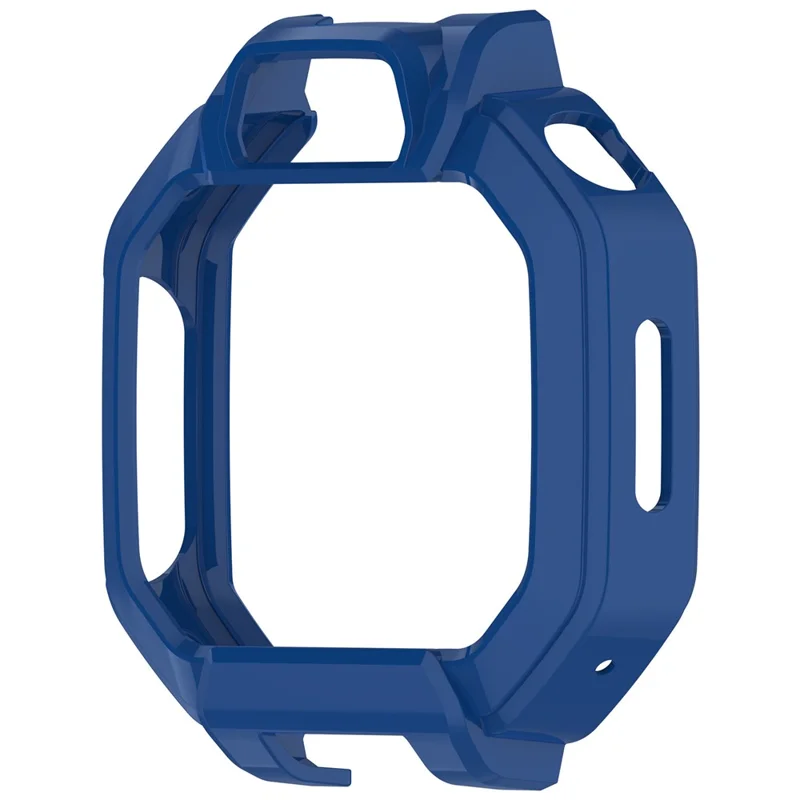 For Huawei Watch Kids X1 / Watch Kids X1 Pro Case Semi-Open TPU Protective Shell Hollow Watch Frame - Blue