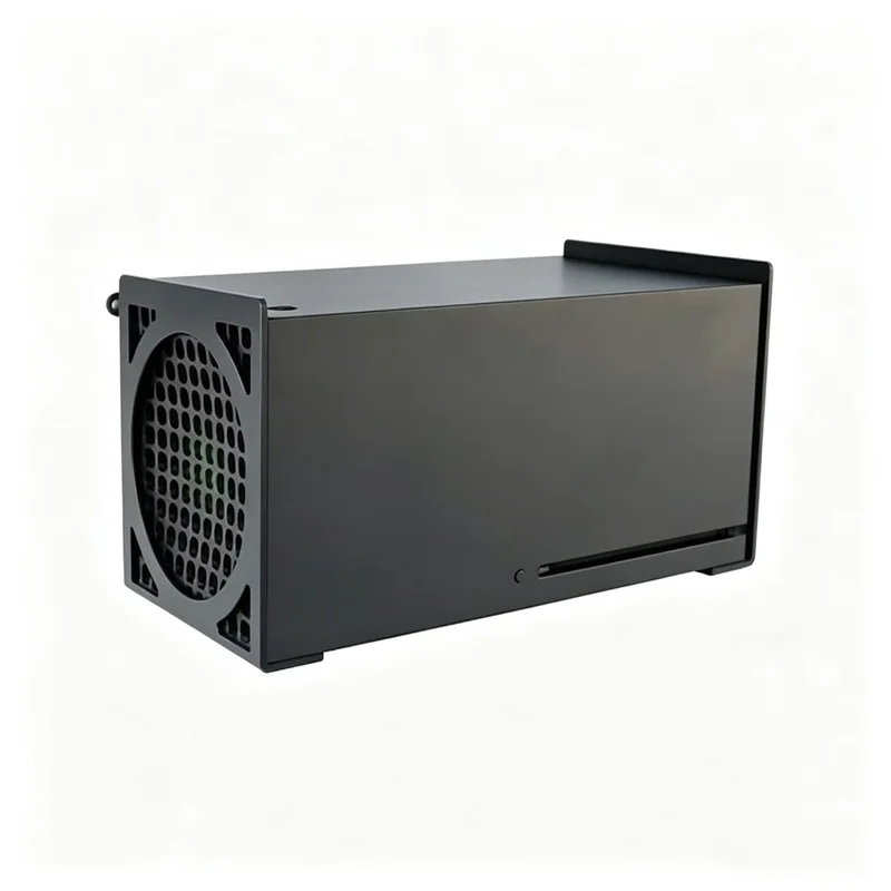 2 stk. under skrivebordsmontering til Xbox Series X, metalbeslag, skjult installation, skrivebordsstilling til spillekonsol - sort