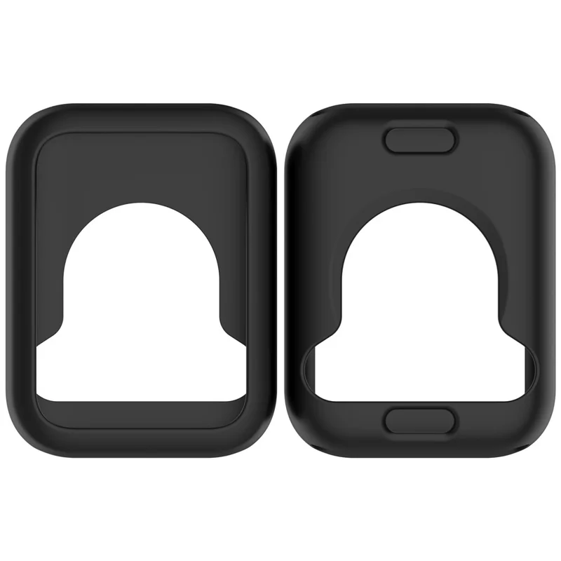 Custodia per Xiaomi Smart Band 10 Pro / 9 Pro, Cover Protettiva in Silicone Morbido - Nero