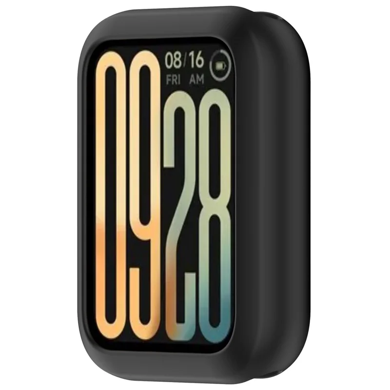 Custodia per Xiaomi Smart Band 10 Pro / 9 Pro, Cover Protettiva in Silicone Morbido - Nero