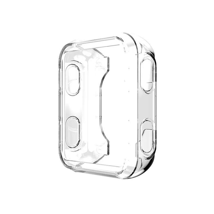 Clear TPU Anti-collision Smart Watch Cover Case Protector Para Garmin Forerunner 35/30 - Transparente