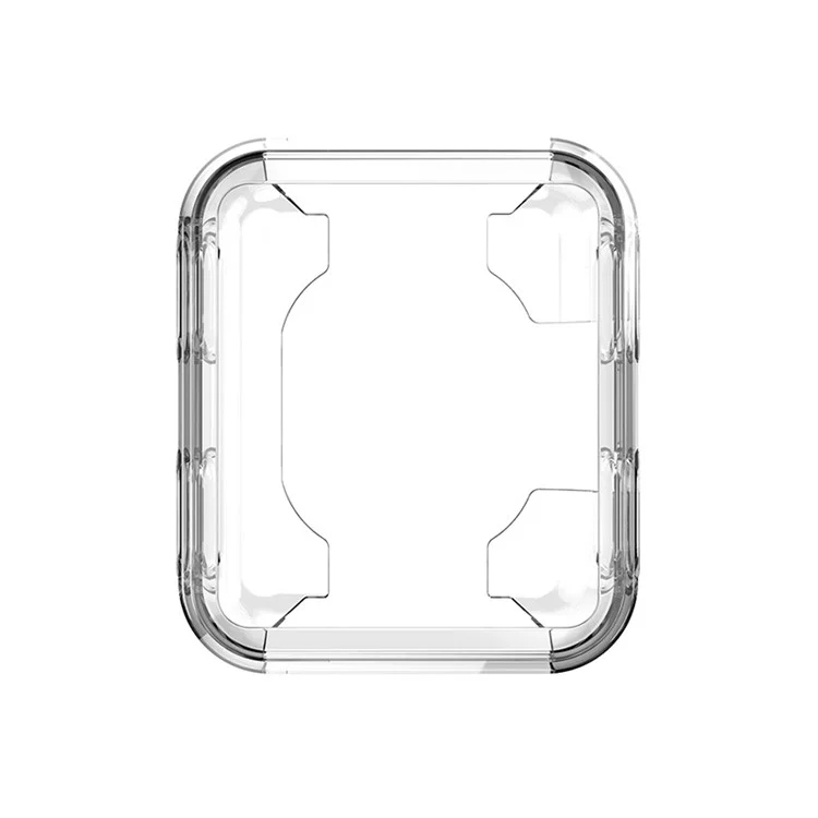 Clear TPU Anti-collision Smart Watch Cover Case Protector Para Garmin Forerunner 35/30 - Transparente