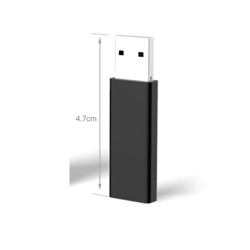 Mini Wireless Adapter USB Receiver for Xbox One Elite / S / X / Series S / X 8-Controller Gaming - Black