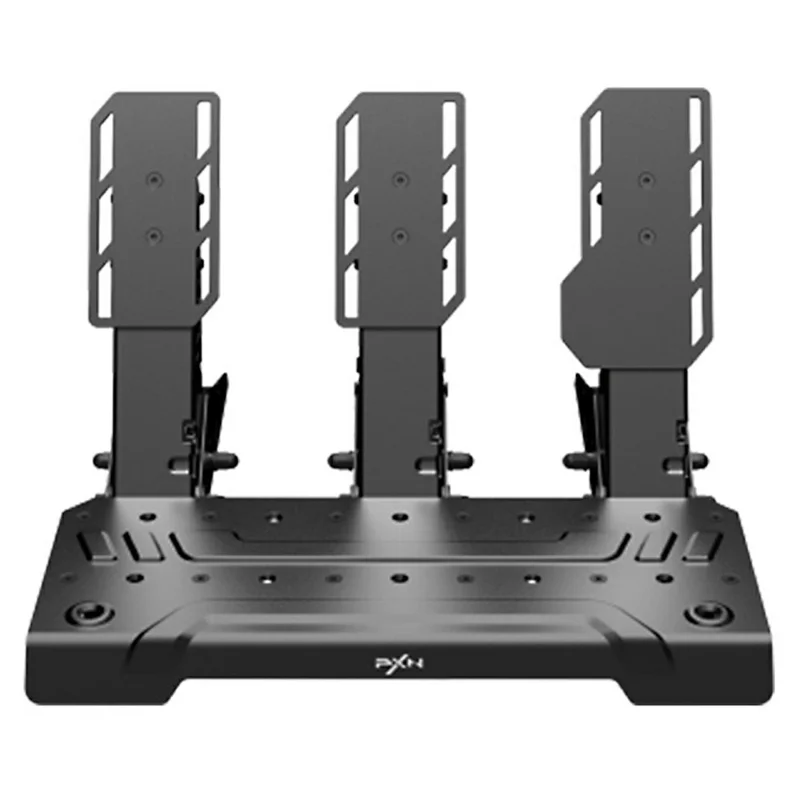 PXN PDHM 2 Racing Pedals Set Hall Sensor Throttle Brake Clutch Three Pedals for Sim Racing - Black
