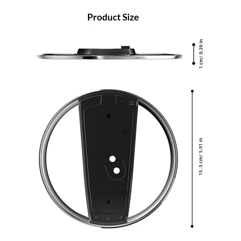 Suporte Vertical PS5 para Sony PlayStation 5 / Slim / Pro Base em Metal Reforçada de Arrefecimento e Anti-derrube - Branco