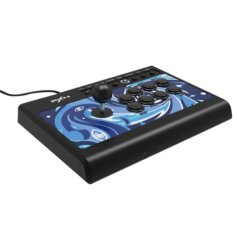 PXN 008 Arcade Fighting Stick 8 Button Joystick per Nintendo Switch / Sony PlayStation 3 / 4 / PC / Android