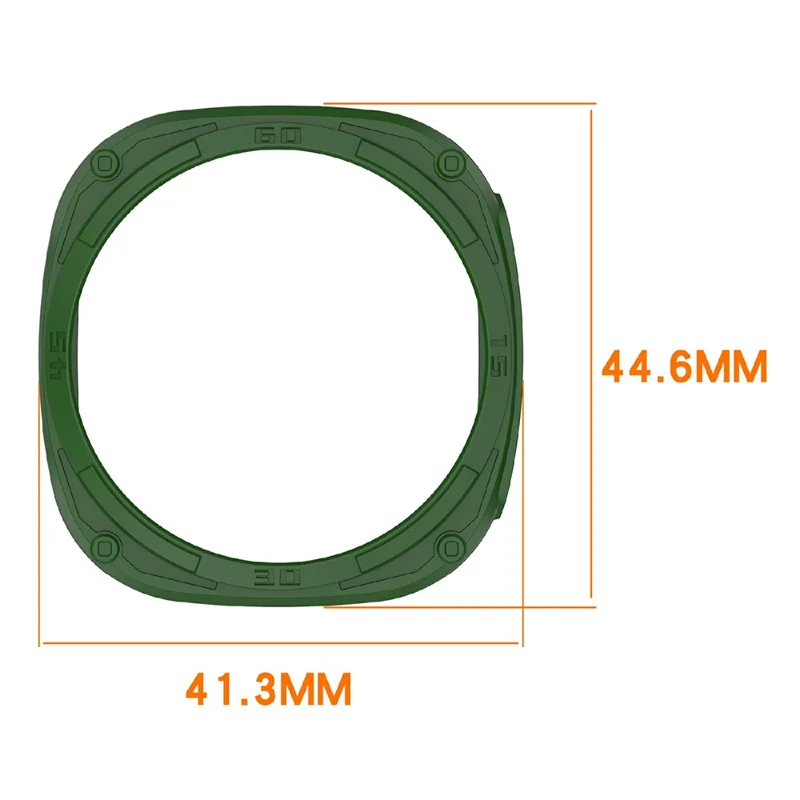 Für Samsung Galaxy Watch9 40mm Uhrenhülle Panzer-PC Stoßfester Schutzüberzug - Weiß