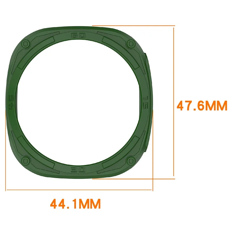 Für Samsung Galaxy Watch9 44mm Uhrenhülle Panzerung PC Stoßfester Schutzüberzug - Weiß