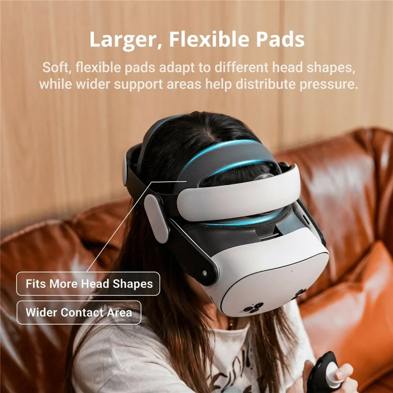 BOBOVR M3 Head Strap for Meta Quest 3  /  3S Adjustable VR Headband Dual Mode Fit