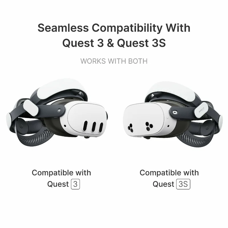 BOBOVR M3 Head Strap for Meta Quest 3  /  3S Adjustable VR Headband Dual Mode Fit