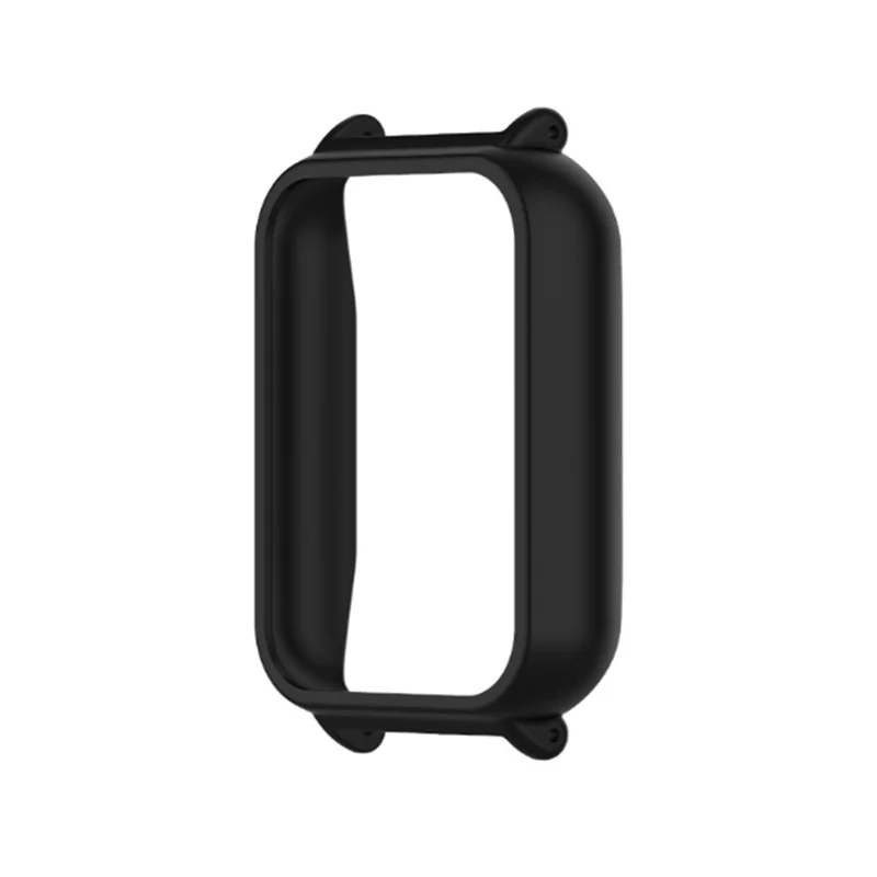 For Xiaomi Smart Band 10 Pro Watch Case Hollow PC Watch Protective Cover - Black