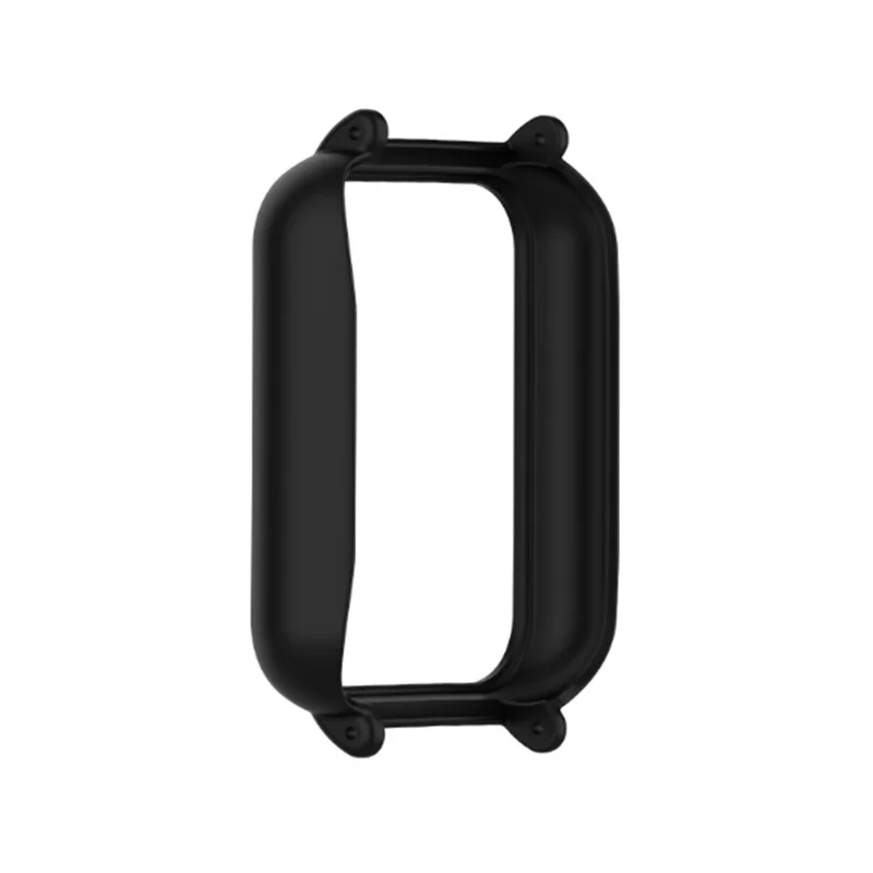 For Xiaomi Smart Band 10 Pro Watch Case Hollow PC Watch Protective Cover - Black